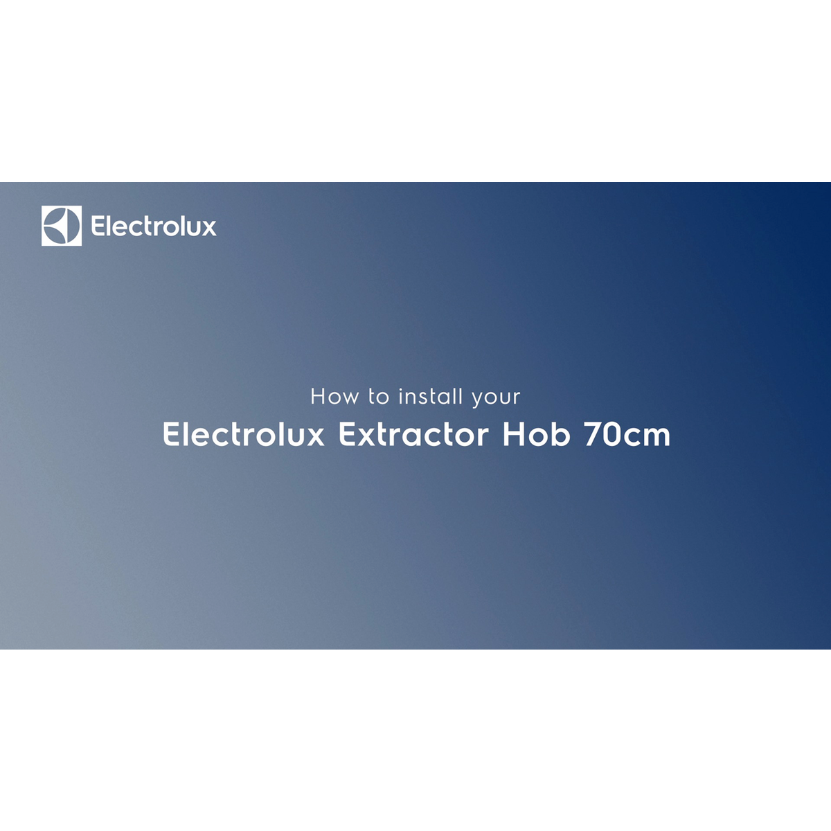 Electrolux - Kochfelder mit integriertem Dunstabzug - KCC73443CK